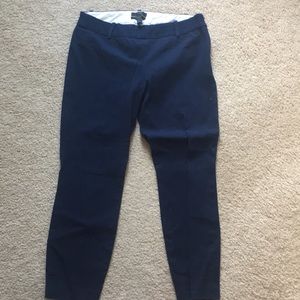 JCrew navy Minnie pants only worn a few times